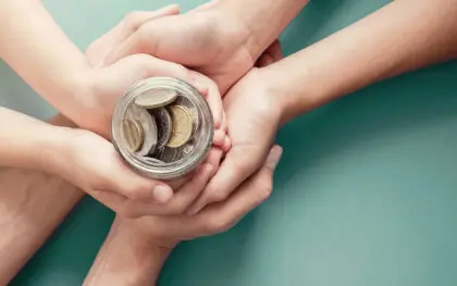 give money