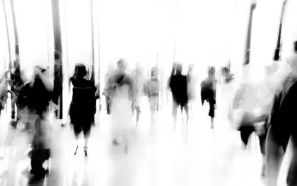 people leaving the church